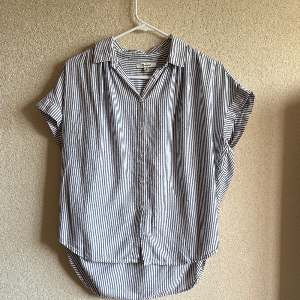Madewell Women’s Short Sleeve Button Up